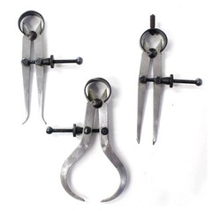 3 Piece, 3″ Caliper Set – Inside, Outside And Divider