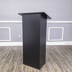 Black Wood Podium Church Pulpit School Lectern Conference Debate Stand23X15X44″