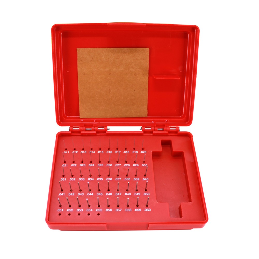 HFS(R) 50 Pc 0.011-0.060″ M0 Class ZZ Steel Pin Gage Set Plus