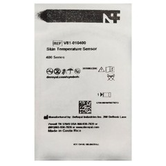 *1-Pack* DeRoyal Adult Skin Temperature Sensor 400 Series Sterile V81-01040