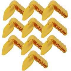 10pc Autoclavable Digital Posterior Sensor Holder Yellow Dental X-ray Positionin