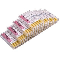 60pc Dental Endo K-files Root Canal File 25mm Hand Files Stainless Steel #6#8#10