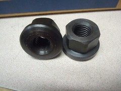 5/8″-11 Black Oxide 12L14 Steel Spherical Flange Nut Assembly. LOT OF 2