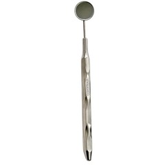 Dental Mouth Mirror with Hollow Handle Silver, Size #5 Lightweight, German Steel