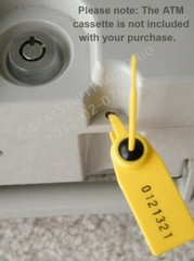 SECURITY SEALS 6” RAT-TAIL (PULL-TIGHT) HIGHER-SECURITY, 50 SEALS, COLOR CHOICE