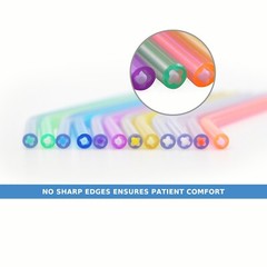 1000(4 Bags) Dental 3-Way Air Water Syringe Disposable Spray Tips Triple Nozzles