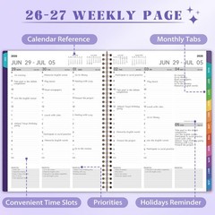 2026-2027 Appointment Book/Planner – 8.2″ x 11″, Daily Planner 2026-2027 from…