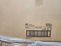 64 Cases of 440 3M Aura 9205+ N95 NIOSH Approved individually 28,160sealed Masks