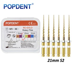 Dental Endo Rotary Files X-Pro Gold Taper NITI Endodontic Root Files POPDENT