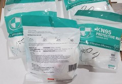 KN95 Protective Mask Earloop Style 10 Pcs Per Bag Lot Of 5 Bags 50 total