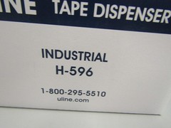 Uline H-596 – Tape Gun Dispenser 3″ Industrial Side Loader ” – NEW in box