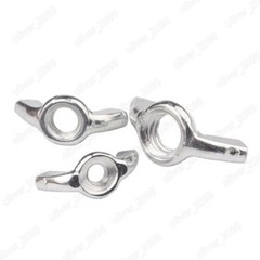 Galvanized Steel Wing Thumb Nuts Wing Nuts M3 M4 M5 M6 M8 M10 M12