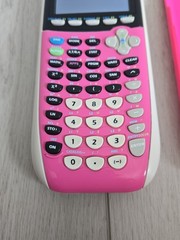 Texas Instruments TI-84 Plus C Silver Edition Graphing Calculator Pink