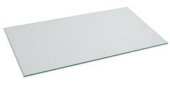 SSWBasics Tempered Glass Shelf – 14″W x 24″L x 3/16″ – Set of 2