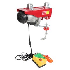 2200lbs Electric Hoist 328ft Wireless & 14ft Wired Remote Control 1600W 110V