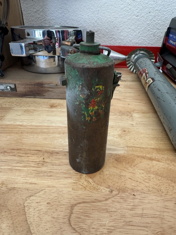 ANTIQUE SURE SHOT SPRAY BOTTLE BRASS