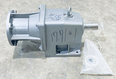 NORD SK42 N210TC HELICAL INLINE GEARBOX REDUCER 17.71:1 RATIO