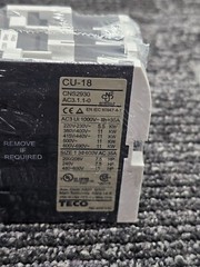 TECO CU-18 Magnetic Contactor 220V/24V/110V/380V 3A1a1b Non-Reversing 50/60Hz