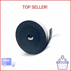 1 inch Wide x 1/4 inch Thick Black Foam Weather Stripping,Closed Cell Foam Insul