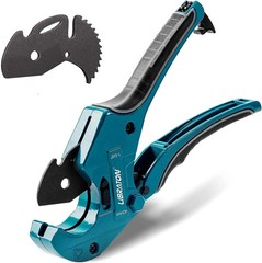 Libraton PVC Cutter 1-5/8″，PVC Pipe Cutter, Pex Cutter 1-1/4″, Mini Tube Cutter