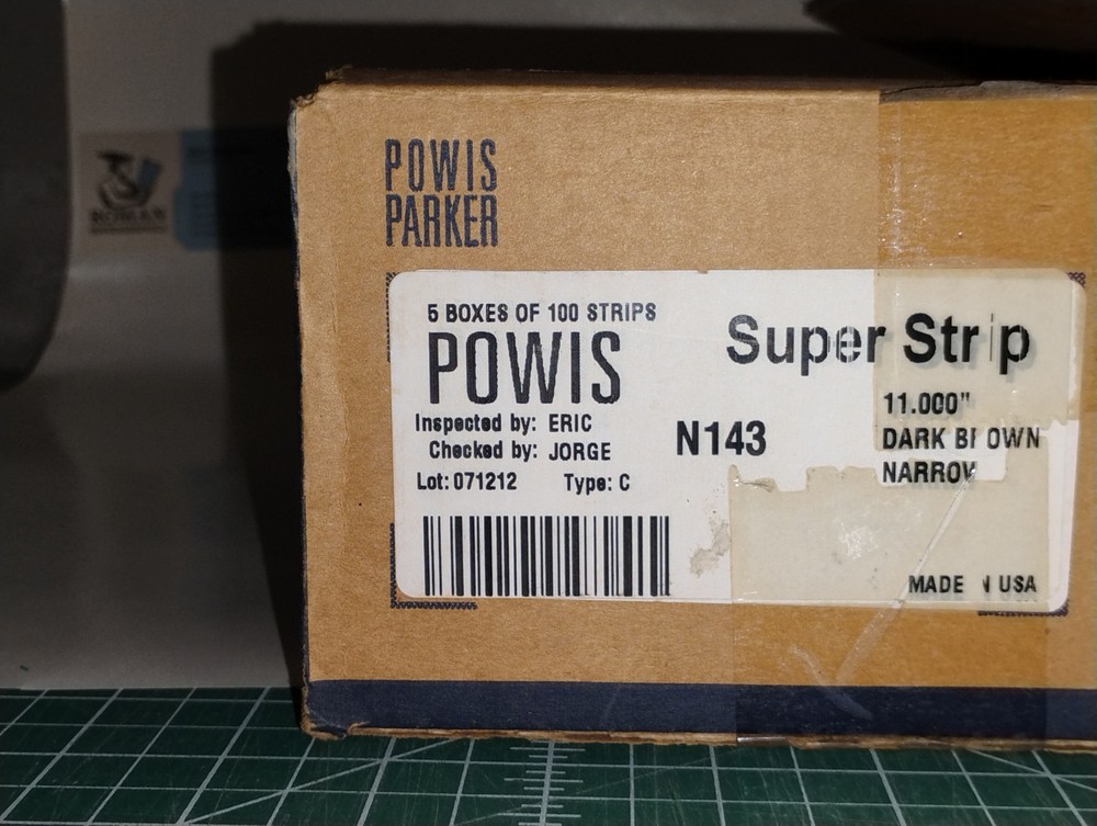 Dark Brown 11″ Narrow Strips
