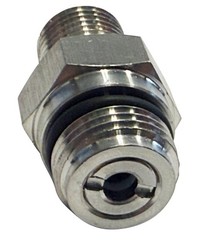 C10 x 1/4″ Male NPT Stainless Steel Adapter Fitting