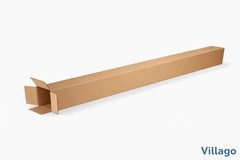 4x4x8 Corrugated Shipping Boxes Kraft Cardboard Mailer Cartons