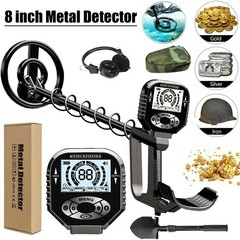 Detector De Metales Oro y Plata LCD Display Deep Ground Gold Finder Waterproof