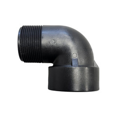 Banjo 90 Degree Poly Street Elbow 1-1/2″ FNPT X 1-1/2″ MNPT – SL150-90