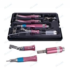 Dental High Speed/Slow Low Speed Handpiece Contra Angle Air Motor 2/4 Holes Kits