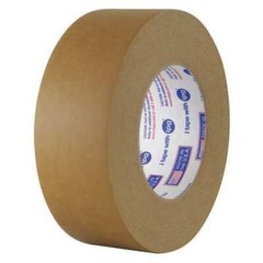 Intertape 534 Flatback Paper Packaging Tape: 2 in. x 60 yds. (Brown)