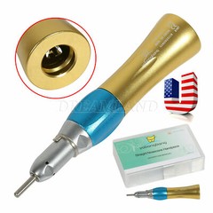Slow/Low Speed Dental Straight Nosecone Handpiece 1:1 E-type Gold USA