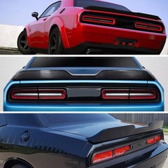 Carbon Fiber Demon Style Rear Spoiler Wing for 2008-2017 Dodge Challenger Coupe