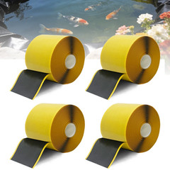 4 Pack Pond Liner Seam Tape Bulk, Total 3″ X 131′ Heavy Duty Double Sided Butyl