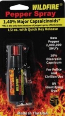 WF Police 1. 4 1/2 oz Keychain Women Safety Self Defense Pepper Spray POCKET
