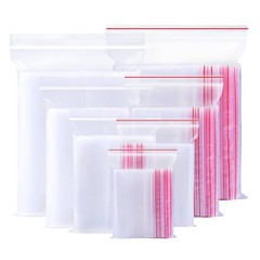 3.5″X10.5″ Reclosable 100/pk Resealable Zip Zipper Lock Bags 2 mil Clear Plastic