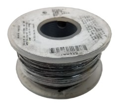 500′ Alpha 422010 Black 20AWG Stranded Hook Up Wire PVC UL AWM 1061 300V NEW