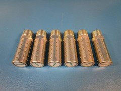 LOT OF 6 Numatics M4MN, PNEUMATIC SILENCER, M SERIES, 1/2 INCH PORT, THREADED