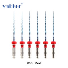 VAKKER Dental V Blue NiTi Rotary Endo Heat Activated Files #15-#60 Engine Use