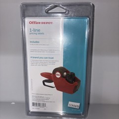 Office Depot 1-Line Pricing Labels Fits OD01-8 & Garvey 2212 – 4800 Labels