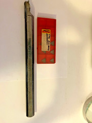 VR Wesson Boring Bar. With (6) new inserts. In good condition. Notes below!!