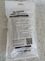 FORTIVO Golf Club Epoxy Fast-Cure Repair Glue A &B 2 FL oz Kit