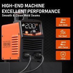 200A Stick Welder 110/220V ARC/Lift TIG Welding Machine IGBT Inverter Portable