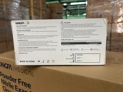 8 Mil Black Nitrile Exam Grade Heavy Duty Powder-Free 8mil 1,000 PC (M L XL)