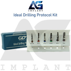 Ideal Drilling Protocol Kit Stainless Steel Drills Carbon DLC
