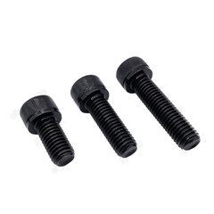 Black 12.9 Steel Hex Socket Bolts Cap Head Screws 10# 1/4 5/16 3/8 7/16 1/2 5/8