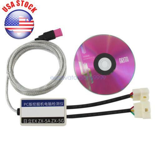 PC Diagnostic Tool For Hitachi EX-2/-3/-5 ZX-1/-3 Excavator Diagnostic Software