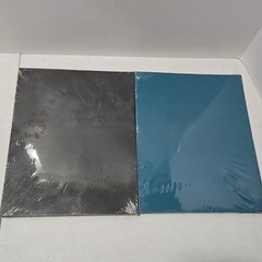 Office Depot Paper Pocket Folders Letter Size 2 Pocket Teal Black 20 Count Total