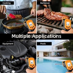 LCD Digital Non-contact Laser IR Infrared Thermometer Temp Meter Temperature Gun