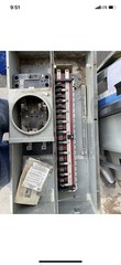 GE DEAD FRONT COVER 200A 120/240V 1 PH 20 SPC LONG 29 3/4 WIDE 6 3/8